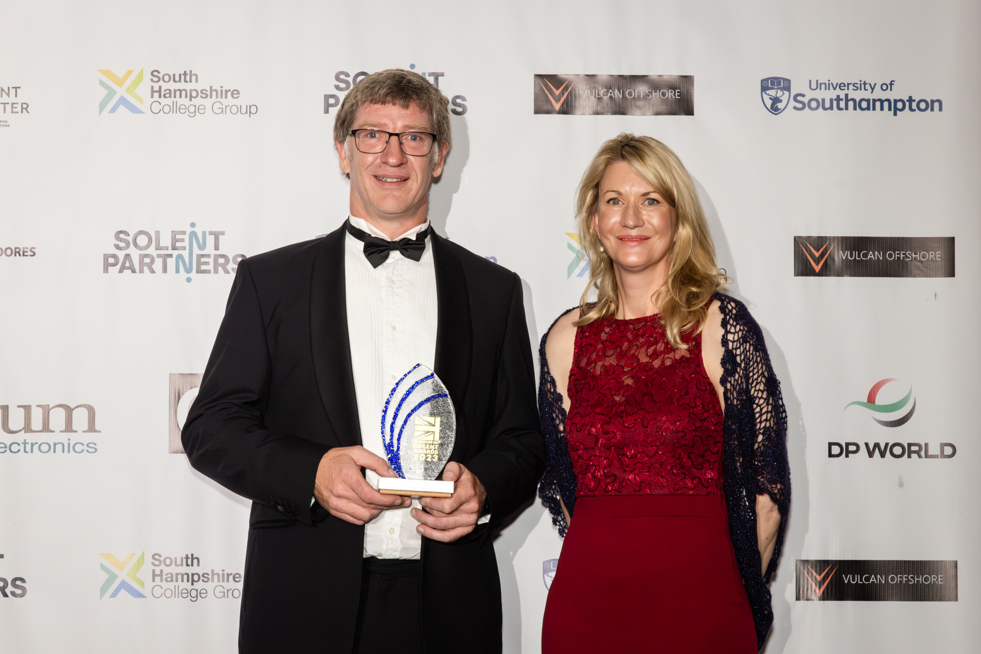 Red Funnel sponsored the Technology Game Changer Award at the Maritime UK Solent Awards 2023 - Chief Executive Fran Collins presented the award to Simon Meritt at Carisbrooke Shipping Ltd. Red Funnel are sponsoring the same award this year.