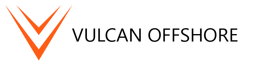 Vulcan logo on white background